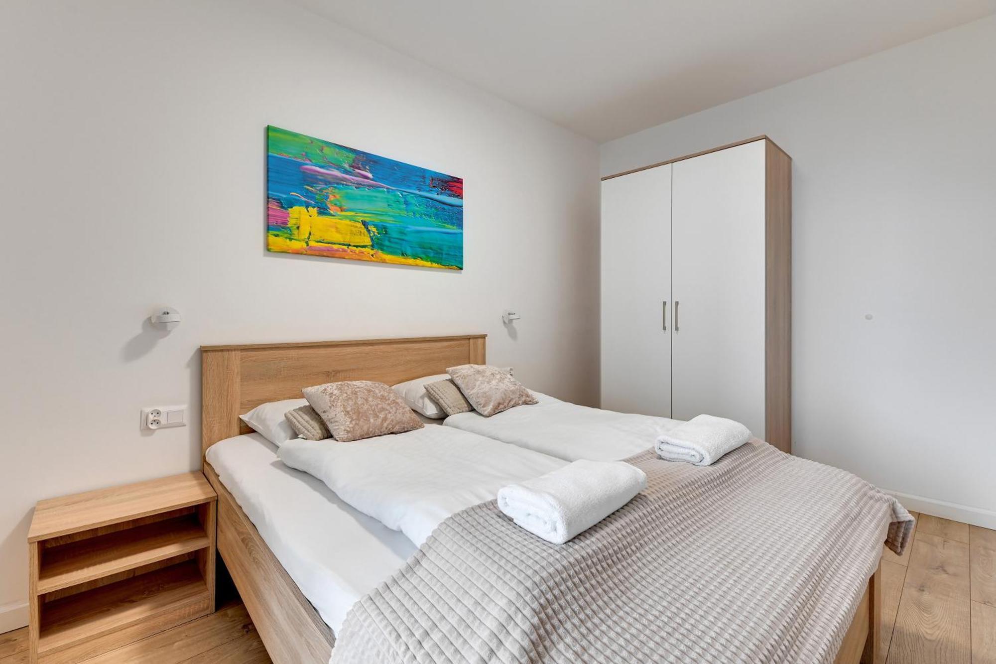 Apartament Nadmorskie Spektrum & Parking Гданьск Экстерьер фото